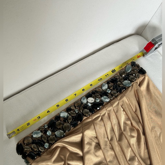 Cache gold jewelled strapless top - Picture 5 of 10